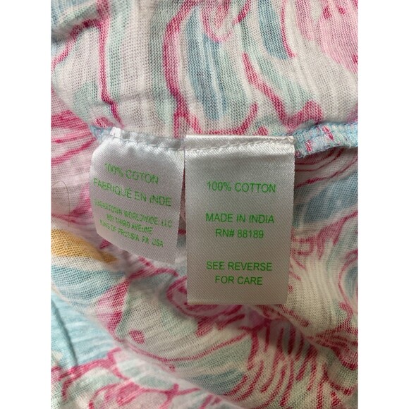 Lilly Pulitzer Top Womans Size Small Multicolor Arya Tank Top Beach Travel - Picture 3 of 7